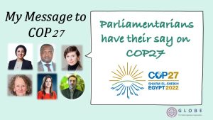 As the UK COP26 Presidency handed over to Egypt's COP27 Presidency, we kicked off COP27 with our "My Message to COP27" Parliamentary Blog series, kicking off with Baroness Hayman from the UK House of Lords. Legislators from around the world shared their thoughts on COP agenda issues and beyond.